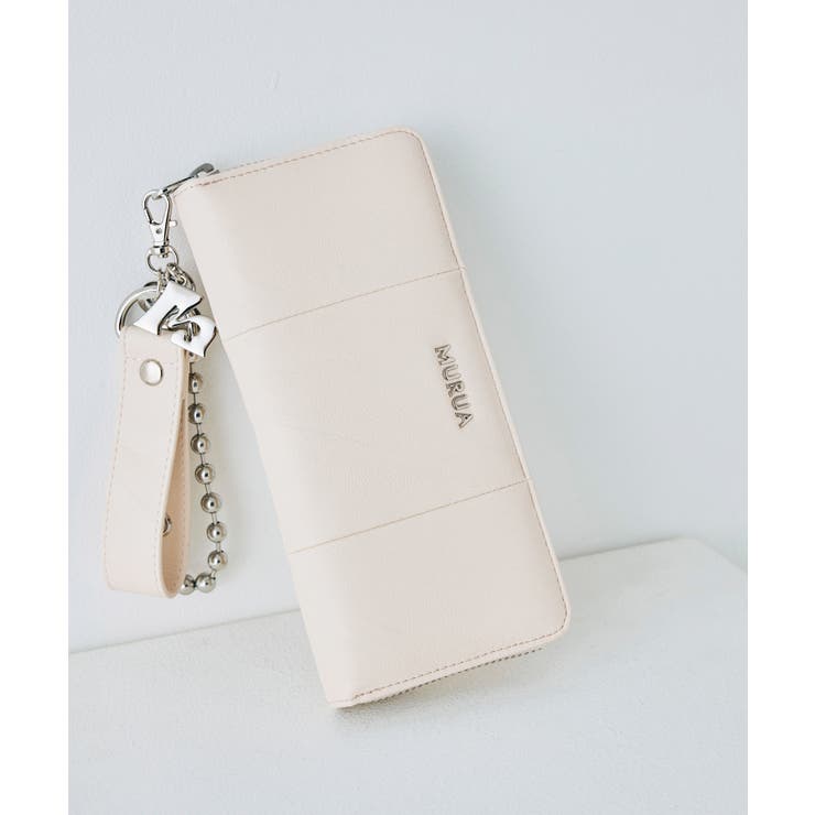 アイボリー | MURUA(ムルーア)長財布 MR-W1401 | ELGAES