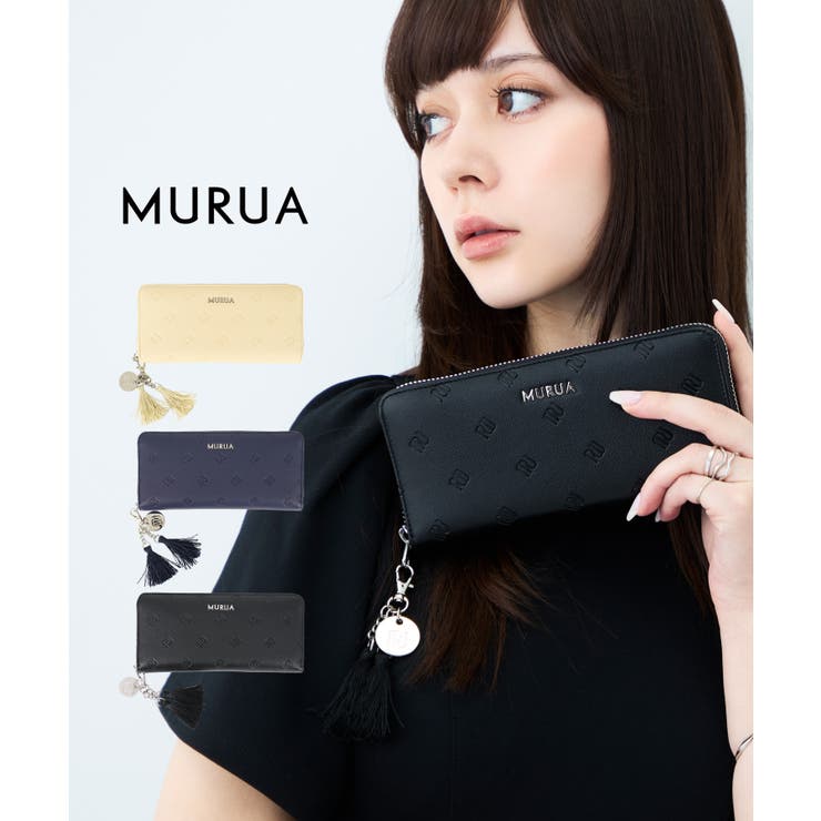 MURUA(ムルーア)ラウンドファスナー長財布 MR W1411 | ELGAES | 詳細画像1 
