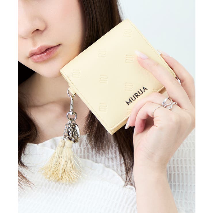 MURUA(ムルーア)口金二つ折り財布 MR-W1412 エンボスシリーズ | ELGAES | 詳細画像2 