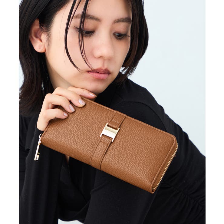 MURUA(ムルーア)ラウンドファスナー長財布 MR-W1441 ロゴプレート | ELGAES | 詳細画像2 