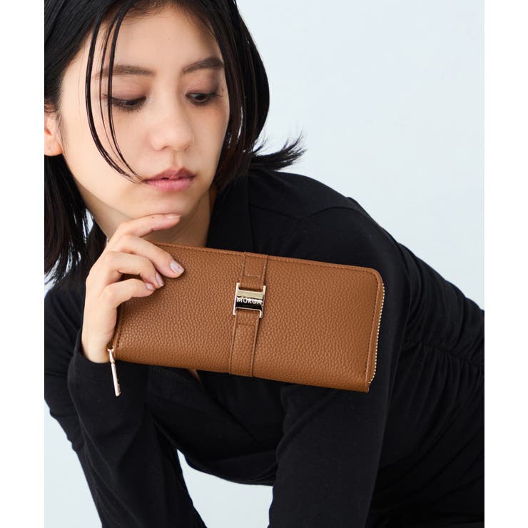 MURUA(ムルーア)ラウンドファスナー長財布 MR-W1441 ロゴプレート | ELGAES | 詳細画像5 