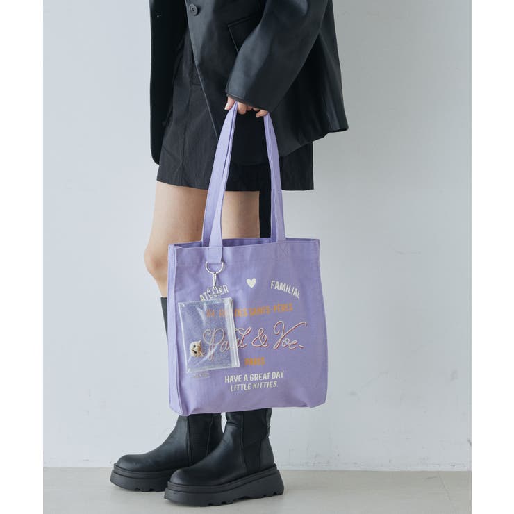 PAUL&JOE ACCESSOIRES トートバッグ PJA-B1141 | ELGAES | 詳細画像17 