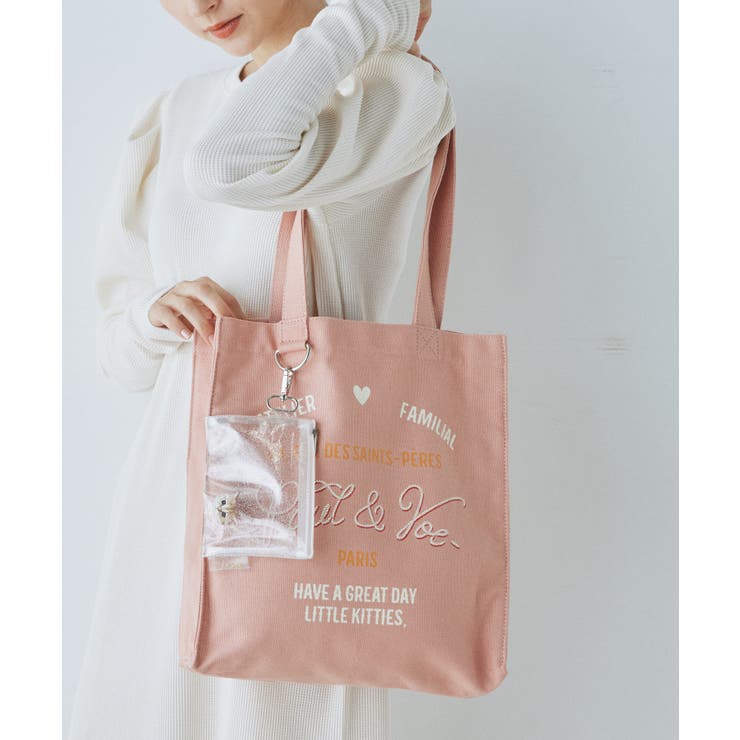 ピンク | PAUL&JOE ACCESSOIRES トートバッグ PJA-B1141 | ELGAES