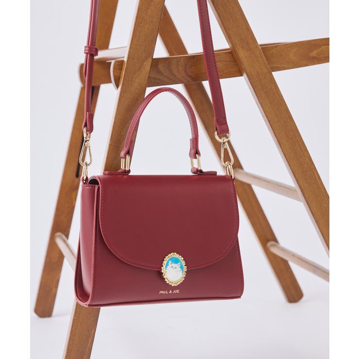 レッド | PAUL&JOE ACCESSOIRES ハンドバッグ PJA-B1176 | ELGAES