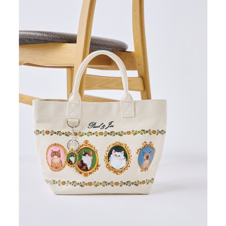 アイボリー | PAUL&JOE ACCESSOIRES ミニトートバッグ PJA-B1192 | ELGAES