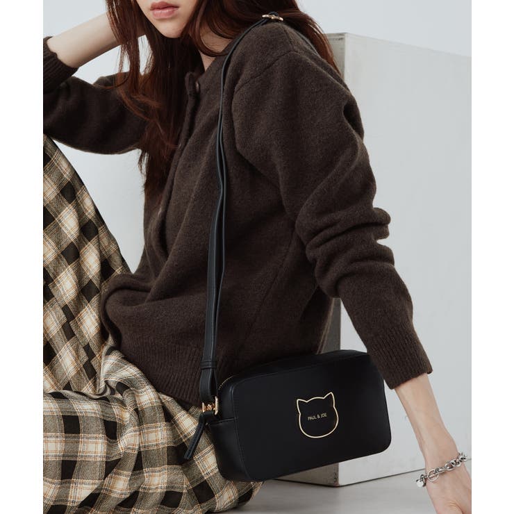 ブラック | PAUL&JOE ACCESSOIRES ショルダーバッグ PJA-B1276 | ELGAES