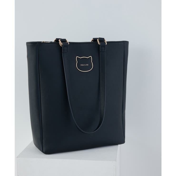 ブラック | PAUL&JOE ACCESSOIRES タテ型トート PJA-B1277 | ELGAES