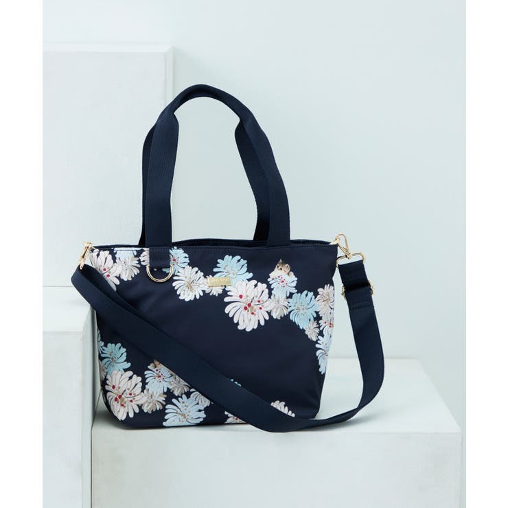 ネイビー | PAUL & JOE ACCESSOIRES トートバッグ PJA-B1358 | ELGAES