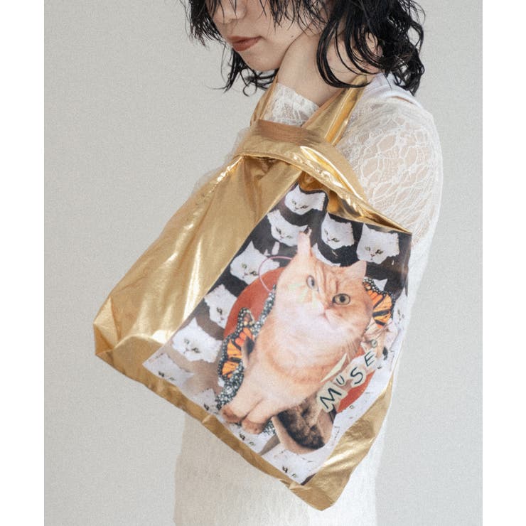 ゴールド | PAUL&JOE ACCESSOIRES エコバッグ(S) PJA-E1132 | ELGAES