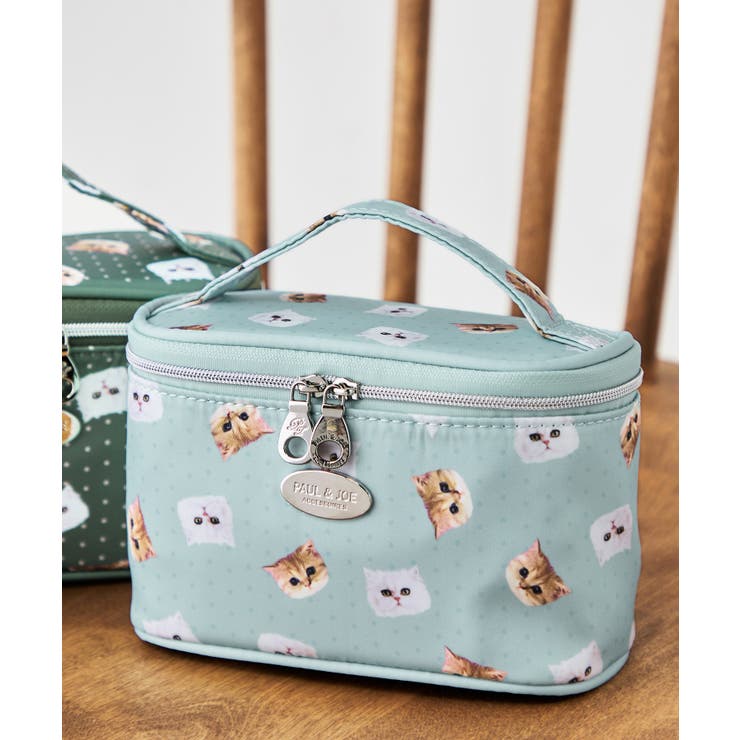 ブルー | PAUL&JOE ACCESSOIRES 持ち手付きポーチ PJA-P1153 | ELGAES