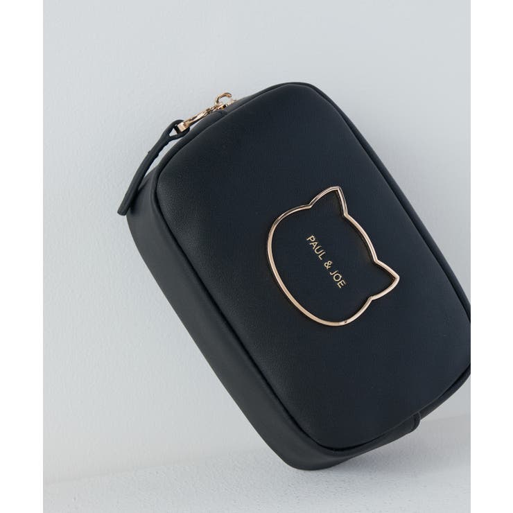 ブラック | PAUL&JOE ACCESSOIRES スクエアポーチ PJA-P1275 | ELGAES