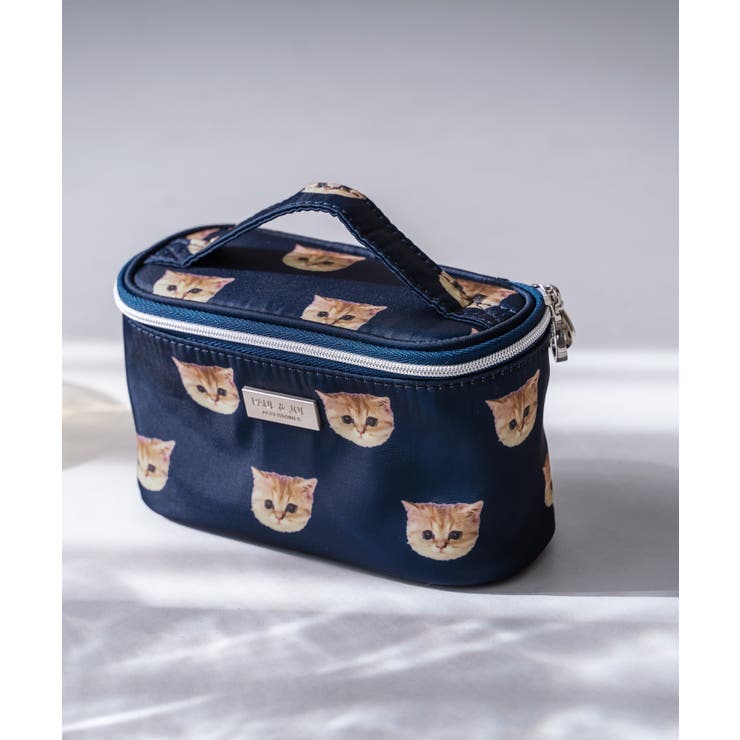 ネイビー | PAUL&JOE ACCESSOIRES バニティポーチ PJA-P963 | ELGAES