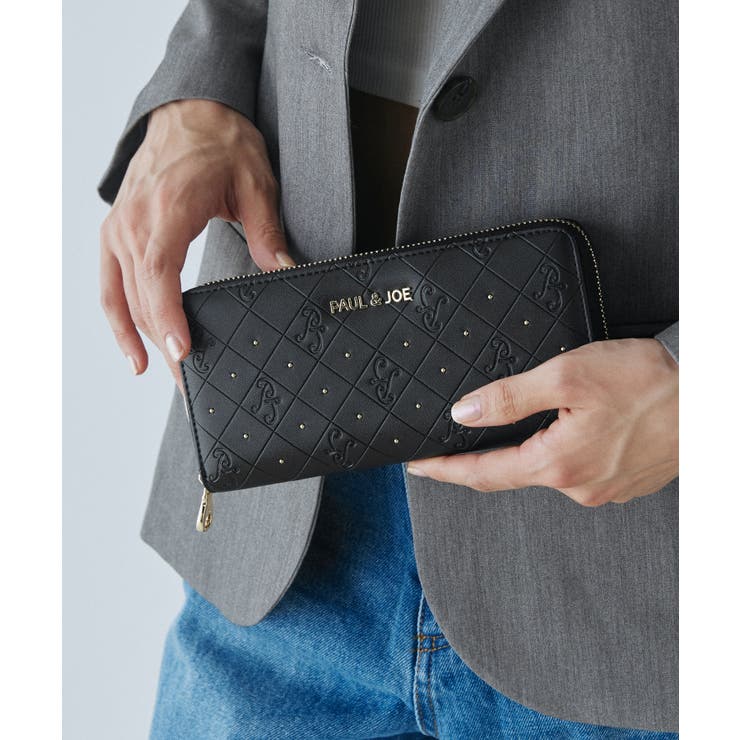 ブラック | PAUL&JOE ACCESSOIRES 長財布 PJA-W1071 | ELGAES