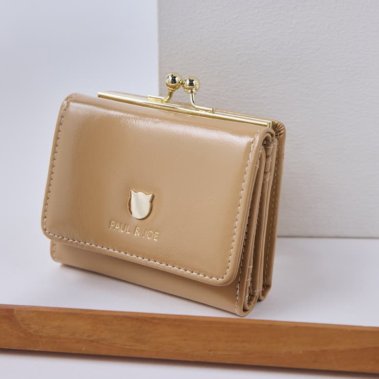 ベージュ | PAUL&JOE ACCESSOIRES 口金ミニ財布 PJA-W1162 | ELGAES
