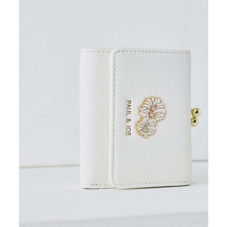 アイボリー | PAUL&JOE ACCESSOIRES 口金ミニ財布 PJA-W1312 | ELGAES