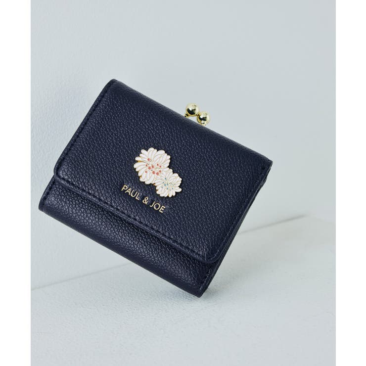 ネイビー | PAUL&JOE ACCESSOIRES 口金ミニ財布 PJA-W1312 | ELGAES