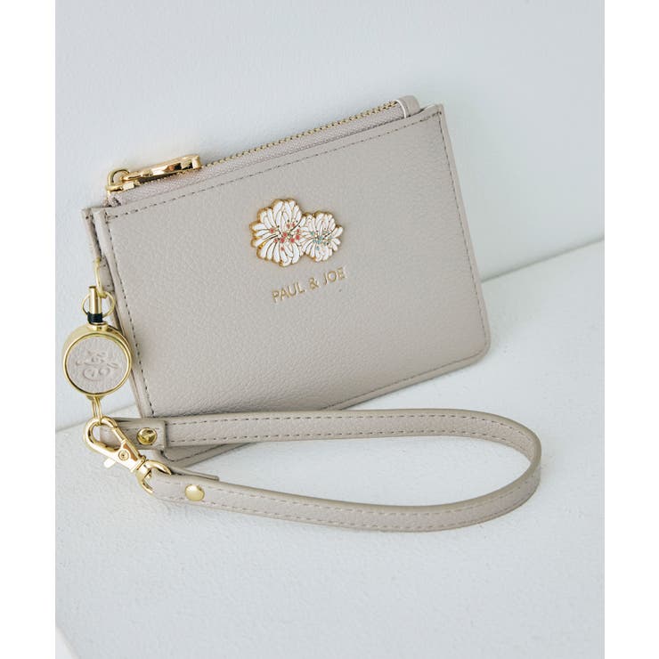 グレー | PAUL&JOE ACCESSOIRES カードコインケース | ELGAES