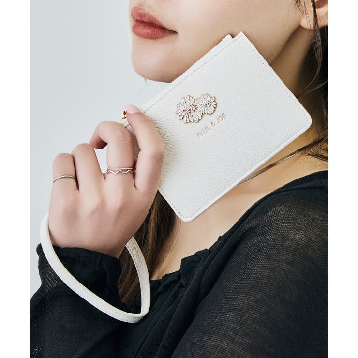 アイボリー | PAUL&JOE ACCESSOIRES カードコインケース | ELGAES