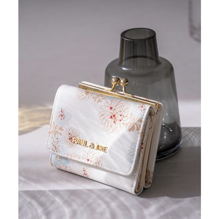 アイボリー | PAUL&JOE ACCESSOIRES 口金財布 PJA-W972 | ELGAES