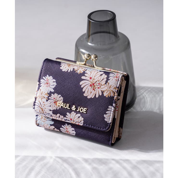 ネイビー | PAUL&JOE ACCESSOIRES 口金財布 PJA-W972 | ELGAES