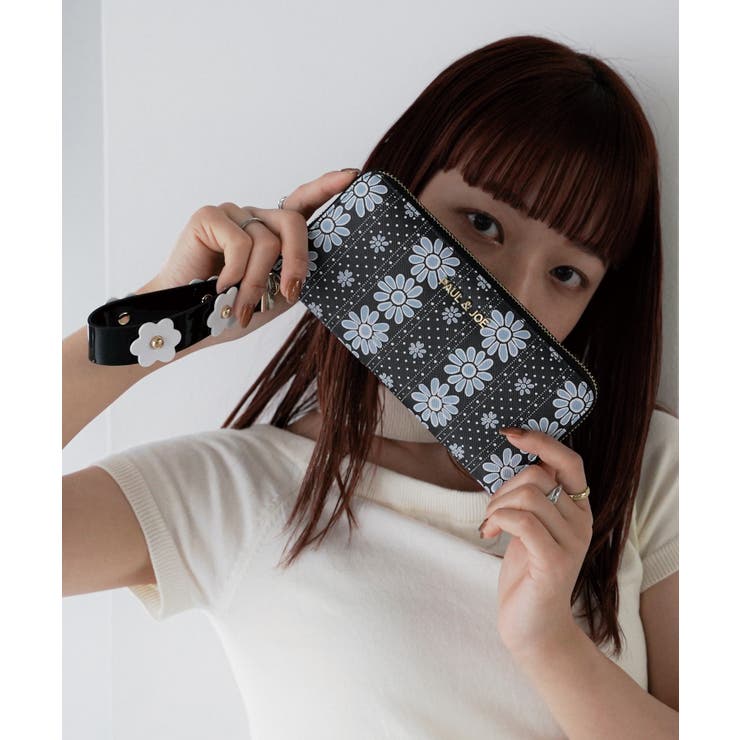 ブラック | PAUL&JOE ACCESSOIRES 長財布 PJA-W981 | ELGAES