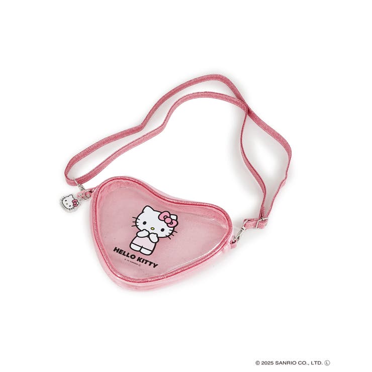 サンリオキャラクターズ ハート形ラメクリアポシェット | ELGAES | 詳細画像11 