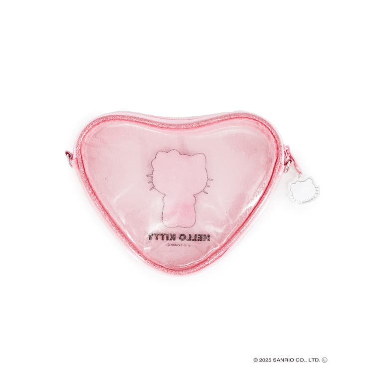 サンリオキャラクターズ ハート形ラメクリアポシェット | ELGAES | 詳細画像9 