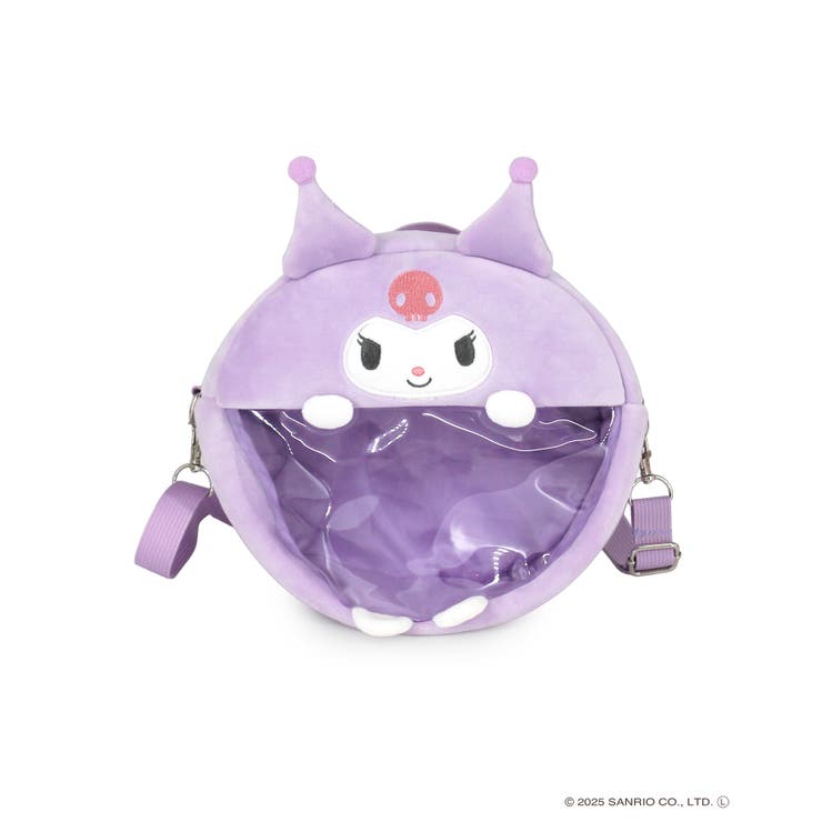 クロミ | サンリオキャラクターズ  2wayぬいぐるみクリアバッグ | ELGAES