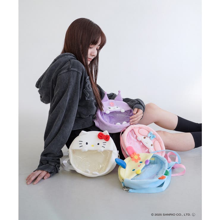 サンリオキャラクターズ  2wayぬいぐるみクリアバッグ | ELGAES | 詳細画像27 