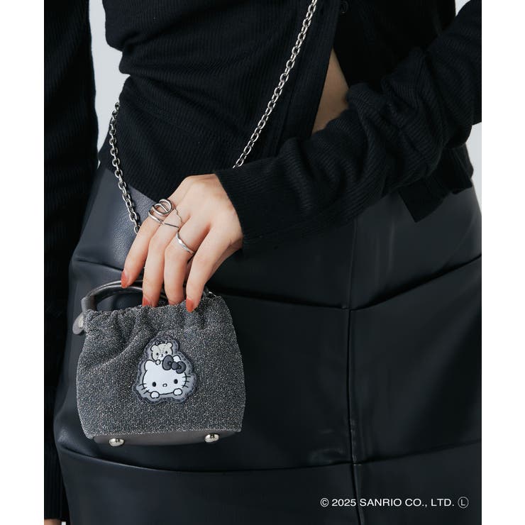 シルバー | サンリオキャラクターズ ティニーバッグ SAN-0122 | ELGAES