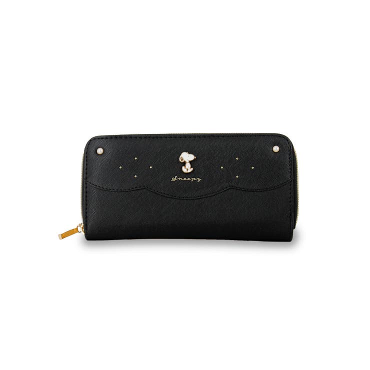 ブラック | スヌーピー.パールシリーズ 長財布 | ELGAES