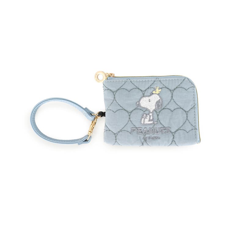 ブルー | スヌーピー リール付きパスコインケース | ELGAES