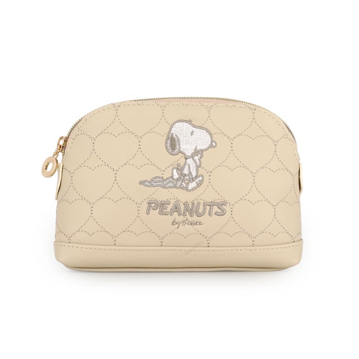 ベージュ | スヌーピー シェル型ポーチ | ELGAES