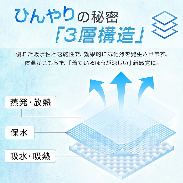 2stepで 15℃ 冷感ポンチョ | Emmmo | 詳細画像6 