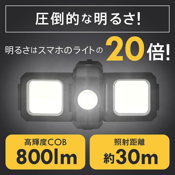 LED投光ライト 投光器 LED | Emmmo | 詳細画像4 