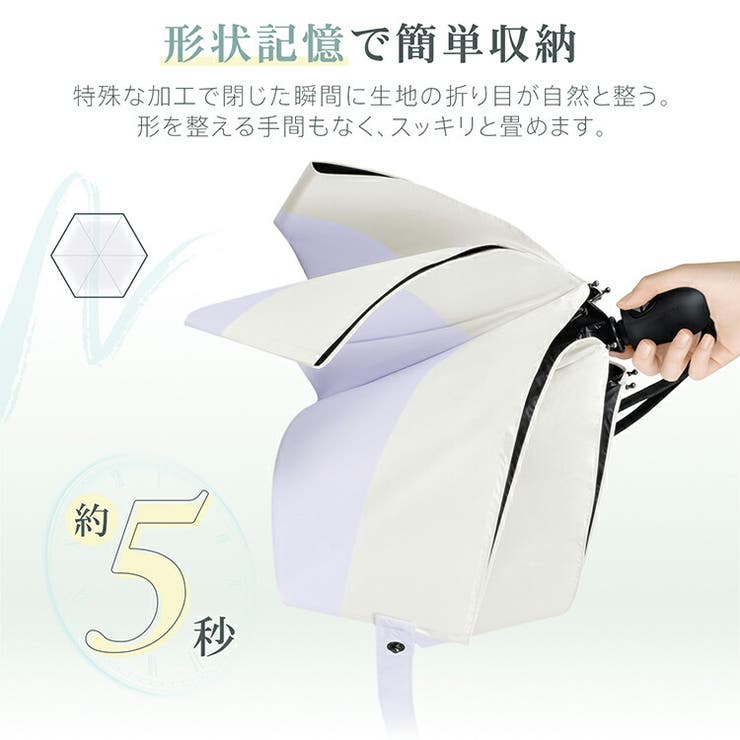 折りたたみ傘 ワンタッチ 自動開閉 | Emmmo | 詳細画像3 