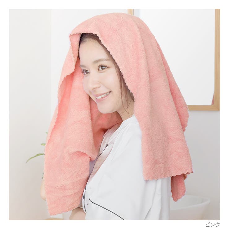 【売り切り価格】【2枚組】ヘアタオル ヘアドライタオル 0358 | Emmmo | 詳細画像20 