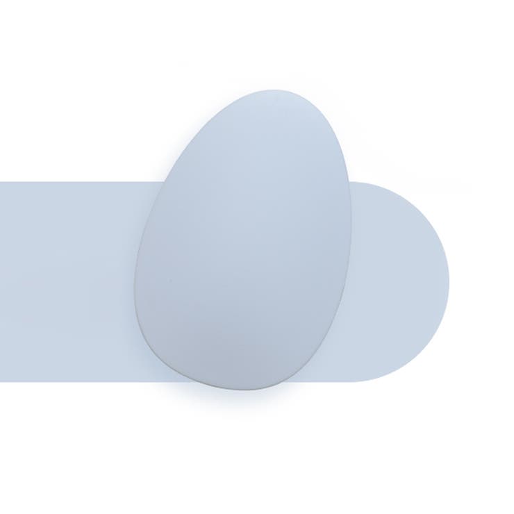 【フタ付】ライトブルー | こするだけ！ガラス脱毛器 脱毛 除毛 | Emmmo