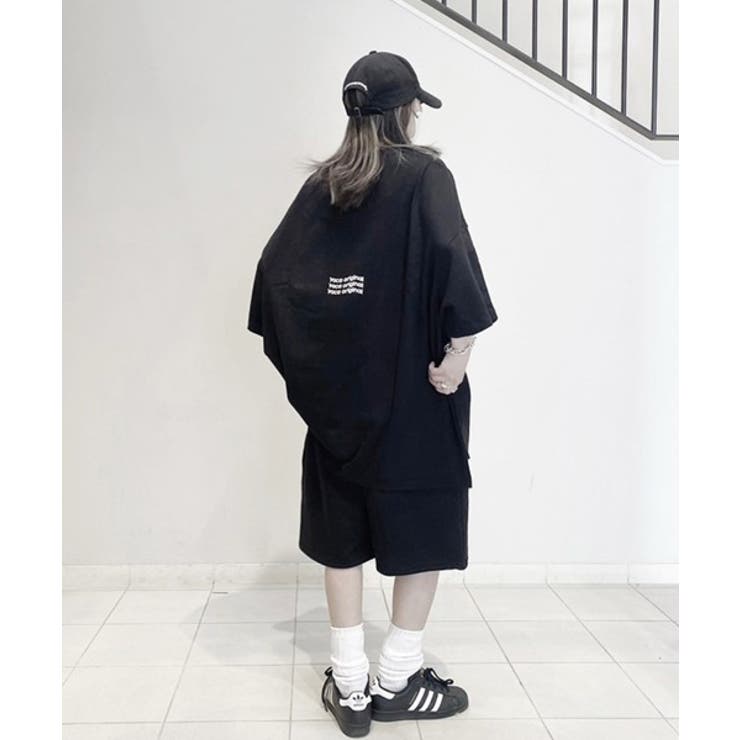 Logo Print Over Tee | ENAF | 詳細画像13 