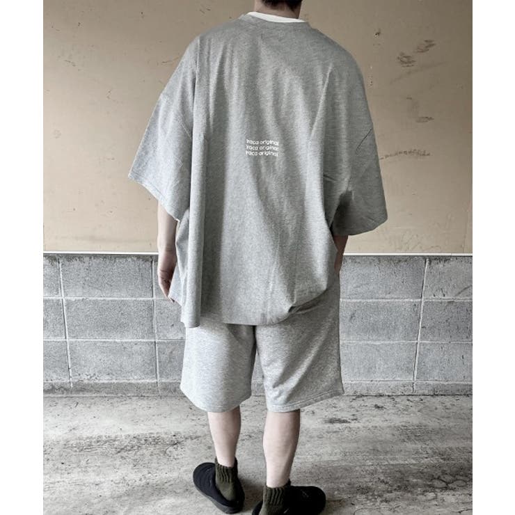 Logo Print Over Tee | ENAF | 詳細画像32 