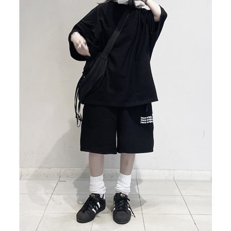 Logo Print Sweat Half PT | ENAF | 詳細画像34 
