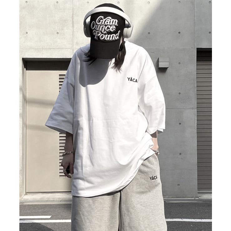 ホワイト | Embroidery Logo T-shirt | ENAF