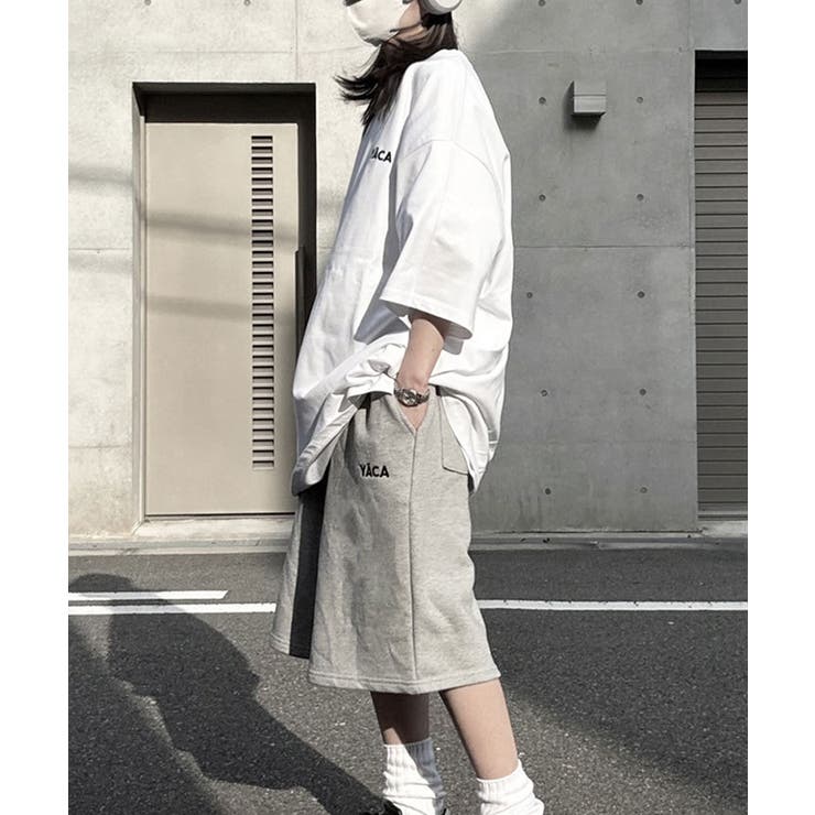 Embroidery Logo Sweat Half PT | ENAF | 詳細画像12 