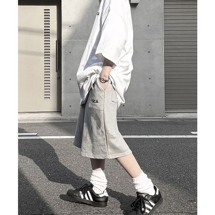 Embroidery Logo Sweat Half PT | ENAF | 詳細画像15 