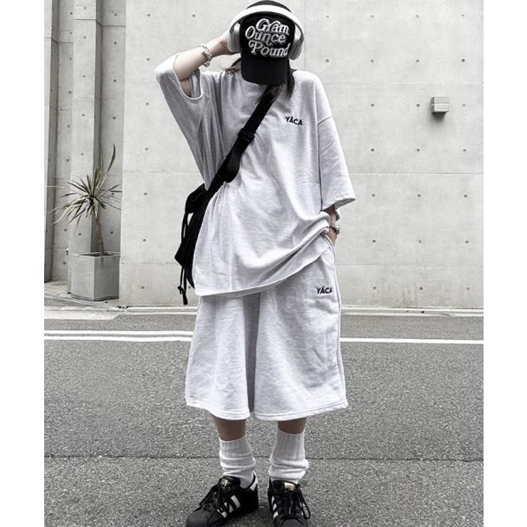 Embroidery Logo Sweat Half PT | ENAF | 詳細画像24 