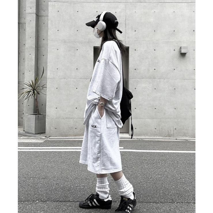 Embroidery Logo Sweat Half PT | ENAF | 詳細画像26 