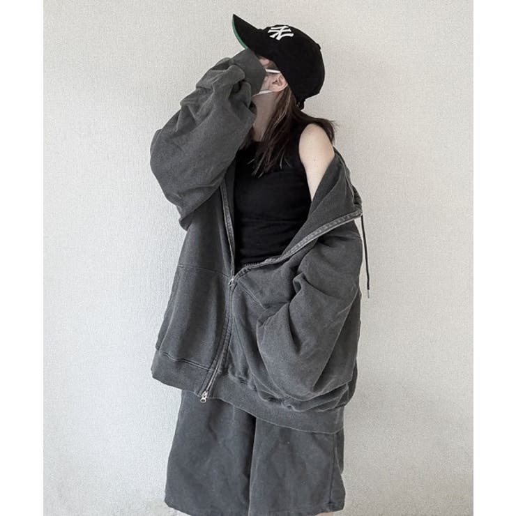 Pigment Zip Parka | ENAF | 詳細画像5 