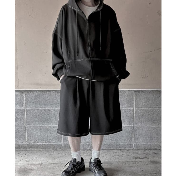 Out Stitch Over Zip Parka | ENAF | 詳細画像13 