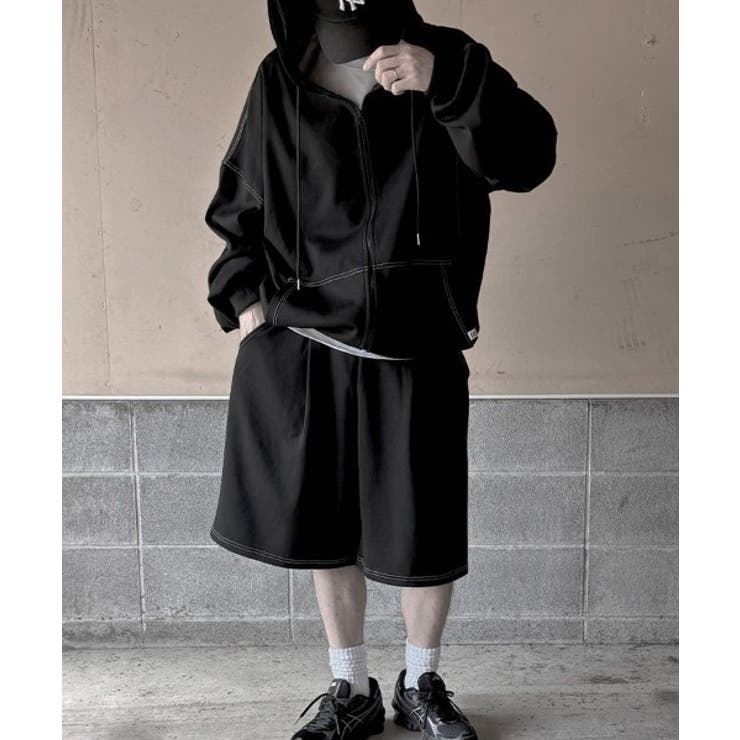 Out Stitch Over Zip Parka | ENAF | 詳細画像14 