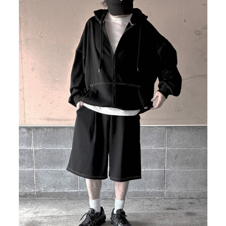Out Stitch Over Zip Parka | ENAF | 詳細画像16 